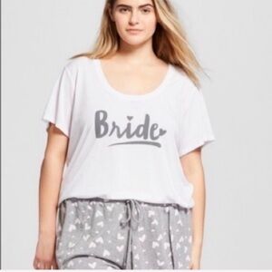 Love & Cherish Bride sleep tee
